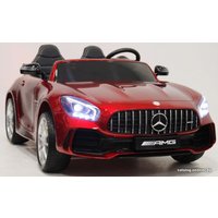 Электромобиль RiverToys Mercedes-Benz AMG GTR HL289 (вишневый глянец)