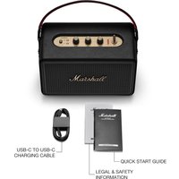 Беспроводная колонка Marshall Kilburn III (черный/латунь)