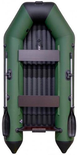 Моторная лодка Аква 2800 НДНД (зеленый/черный)