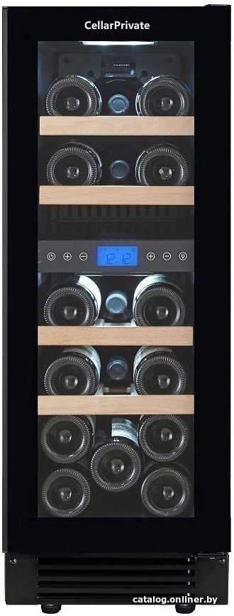 Винный шкаф Cellar Private CP017-2TBH со скрытой ручкой