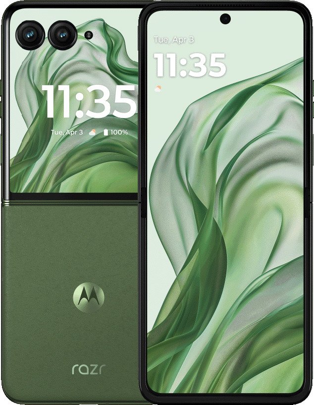 Телефон Motorola Razr 50 Ultra 12GB/512GB (весенний зеленый)