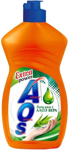 Средство для мытья посуды AOS Бальзам с Алое вера 900 мл
