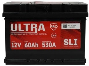 Автомобильный аккумулятор Ultra PRO R+ низ (60 А·ч)