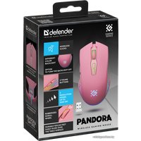Игровая мышь Defender Pandora GM-502 (розовый)