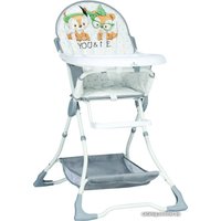 Высокий стульчик Lorelli Bonbon 2018 Grey Foxes