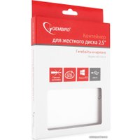 Бокс для накопителей 2.5" Gembird EE2-U2S-41 (серебристый)