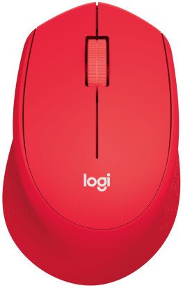 Мышь Logitech M330 Silent Plus (красный)