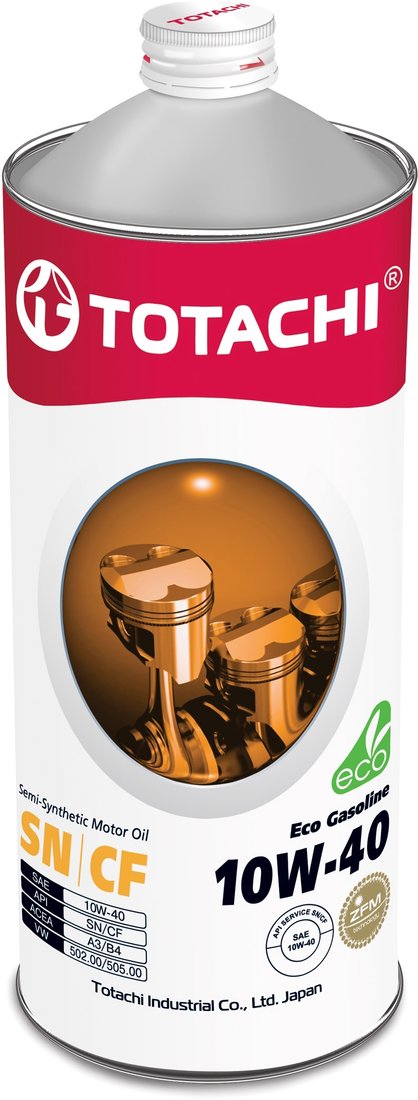 

Моторное масло Totachi Eco Gasoline Semi-Synthetic SN/CF 10W-40 1л