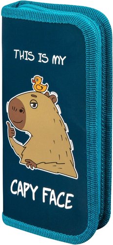 Пенал Пифагор 272245 (синий)