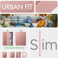 Чехол для планшета Spigen Urban Fit для Apple iPad Air 13" 2024/2025 ACS07673 (розовый)