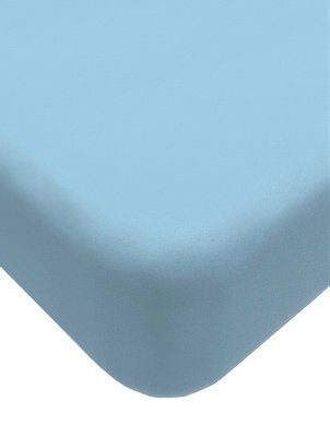 

Постельное белье Lovkis Home Трикотаж 80x200 0010-8 (голубой)