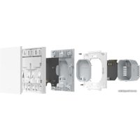 Выключатель Aqara Smart Wall Switch H1 одноклавишный без нейтрали (белый)