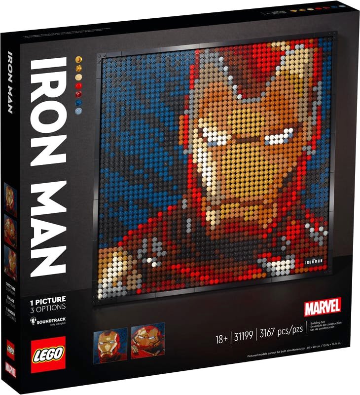 

Конструктор LEGO Art Marvel 31199 Железный человек