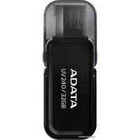 USB Flash ADATA UV240 32GB (черный)