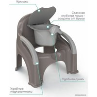 Детский горшок Amarobaby Baby chair AB221105BCh/11 (серый)
