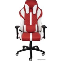 Игровое (геймерское) кресло AksHome Sprinter Eco 74997 (белый/красный)