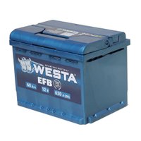Автомобильный аккумулятор Westa EFB 6СТ-60 VLR Euro низкий (60 А·ч) в Солигорске