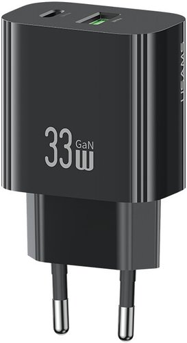 Сетевое зарядное Usams CC317 T65 33W (черный)