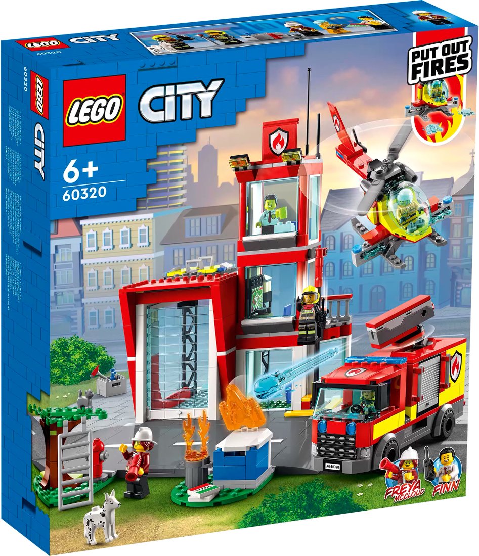 

Конструктор LEGO City 60320 Пожарная часть