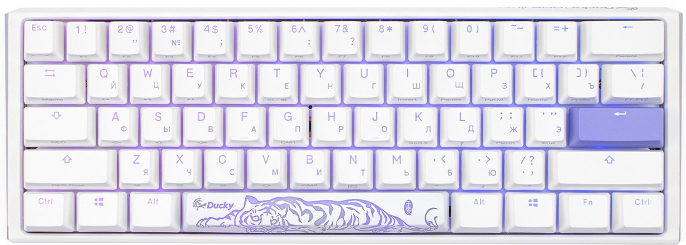 

Клавиатура Ducky One 3 Mini RGB White (Cherry MX Brown)