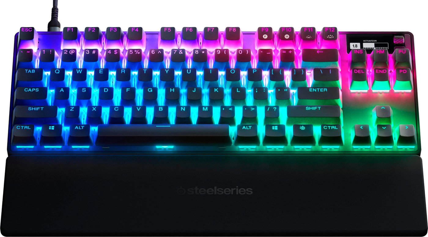 

Клавиатура SteelSeries Apex Pro TKL 2023 (нет, кириллицы)