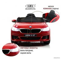 Электромобиль RiverToys BMW 6 GT JJ2164 (вишневый глянец)