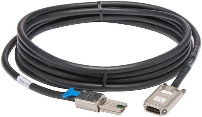 Кабель HP 716189-B21 SFF-8644 - SFF-8088 (1 м, черный)