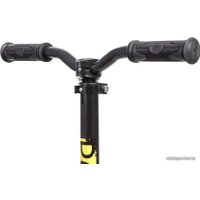 Двухколесный подростковый самокат Novatrack Polis 200 Pro 200.POLIS.LM20 (черный/лайм)