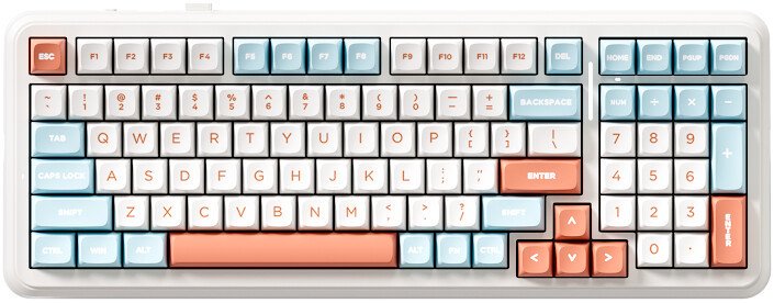 Клавиатура MCHOSE K99 V2 Horizon Orange (Icy Creamsicle)