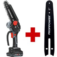 Аккумуляторная пила Profipower MKGSH-18V (с 2-мя АКБ) + дополнительная шина Макстул B0727