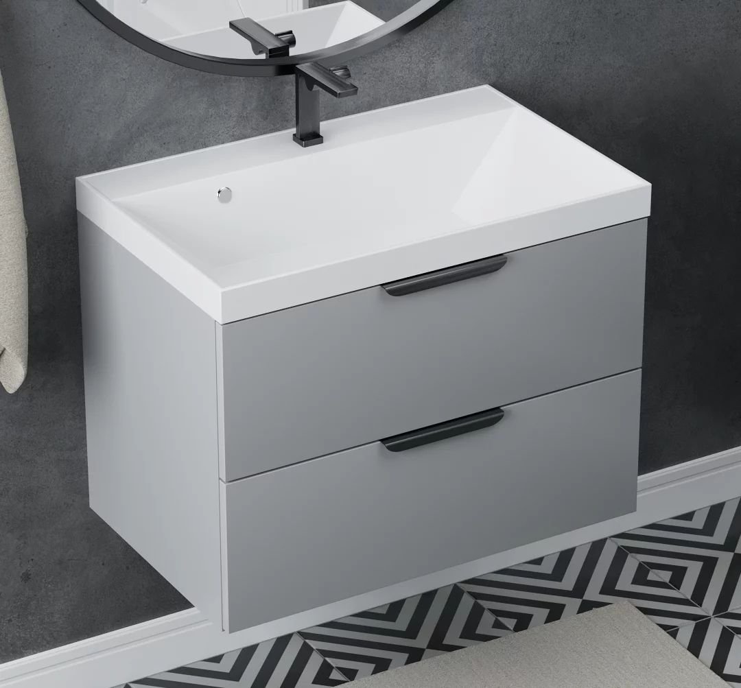 

Vela Тумба под умывальник Vela Каскад 70П под Classica (серый) TU62375