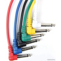 Комплект кабелей для гитарных педалей Leem CPML-1 (6 шт, 30 см) в Могилеве