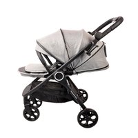 Коляска прогулочная «книга» Panda Baby Supra (серый)