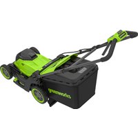 Газонокосилка Greenworks GD40LM411 2521007 (без АКБ)