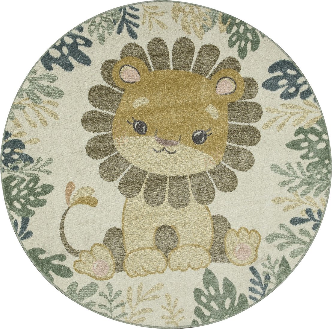 Ковер для детской Merinos Izumrud F261-DAIRE-LIGHT-CREAM (1х1)