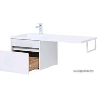 Aquanet Тумба под умывальник Токио 48 00236915 (левая, белый)