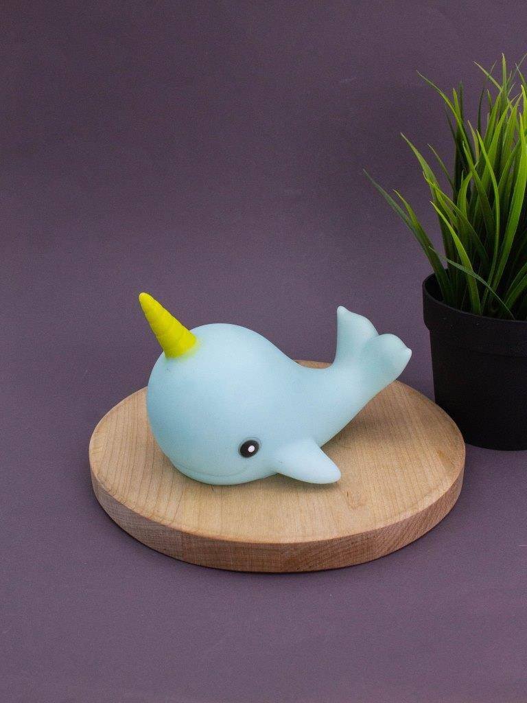 

Ночник ILikeGift Whalecorn 149-010-02 (голубой)