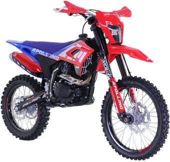 Мотоцикл Apollino Enduro AM 300 21/18 (красный/синий)