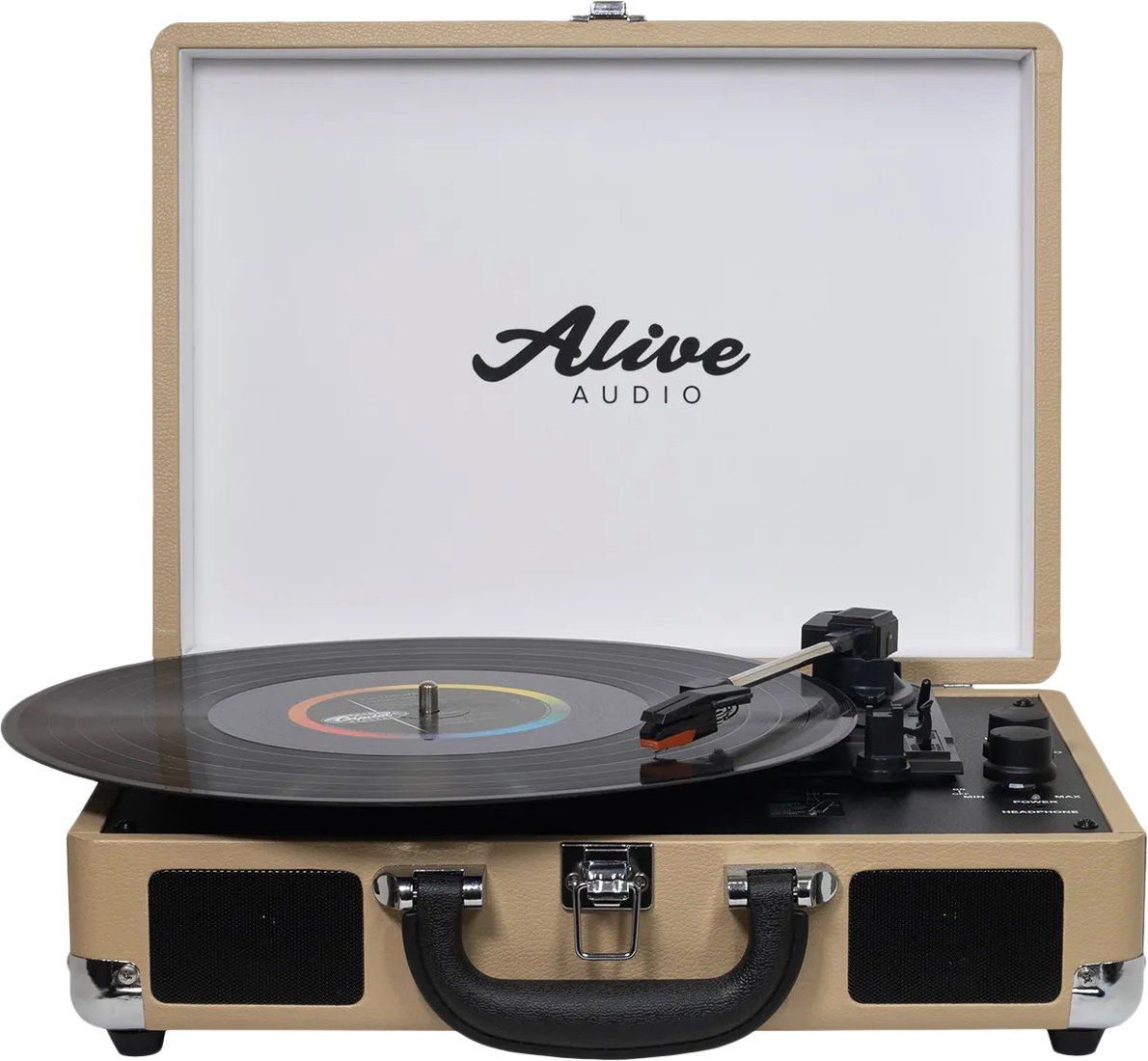 

Виниловый проигрыватель Alive Audio Glam Latte