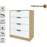 Комод Интерлиния Концепт КТ-К80 Глосс (дуб золотой/белый)