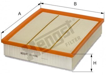 Воздушный фильтр Hengst E1466L