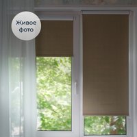 Рулонные шторы Franc Gardiner Blackout Dublin 60x160 7799897 (коричневый)