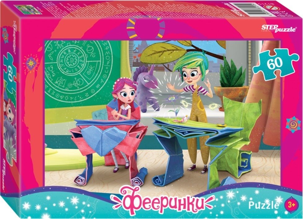 

Пазл Step Puzzle Фееринки 81215 (60 эл)