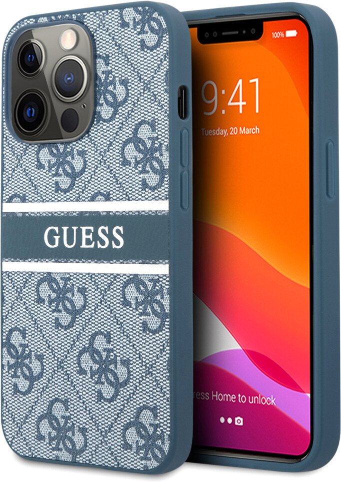 

Чехол для телефона CG Mobile Guess для iPhone 14 Pro Max GUHCP14X4GDBL