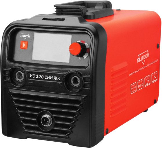 

Сварочный инвертор ELITECH ИС 120 СИН ЖК