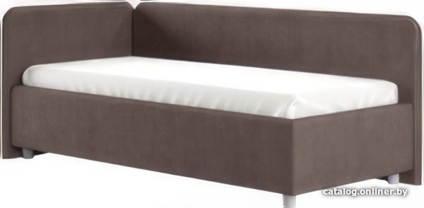 Кровать-тахта Сонум Capri L 90x200 (замша какао)