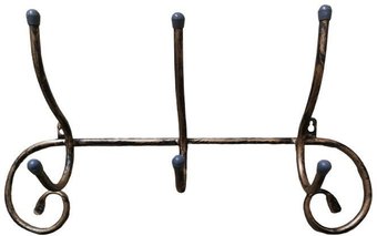 Вешалка для одежды Суплер ВНС-024 (антик черное серебро)