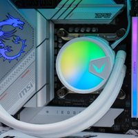 Система жидкостного охлаждения для процессора Valkyrie A360 ARGB (белый)