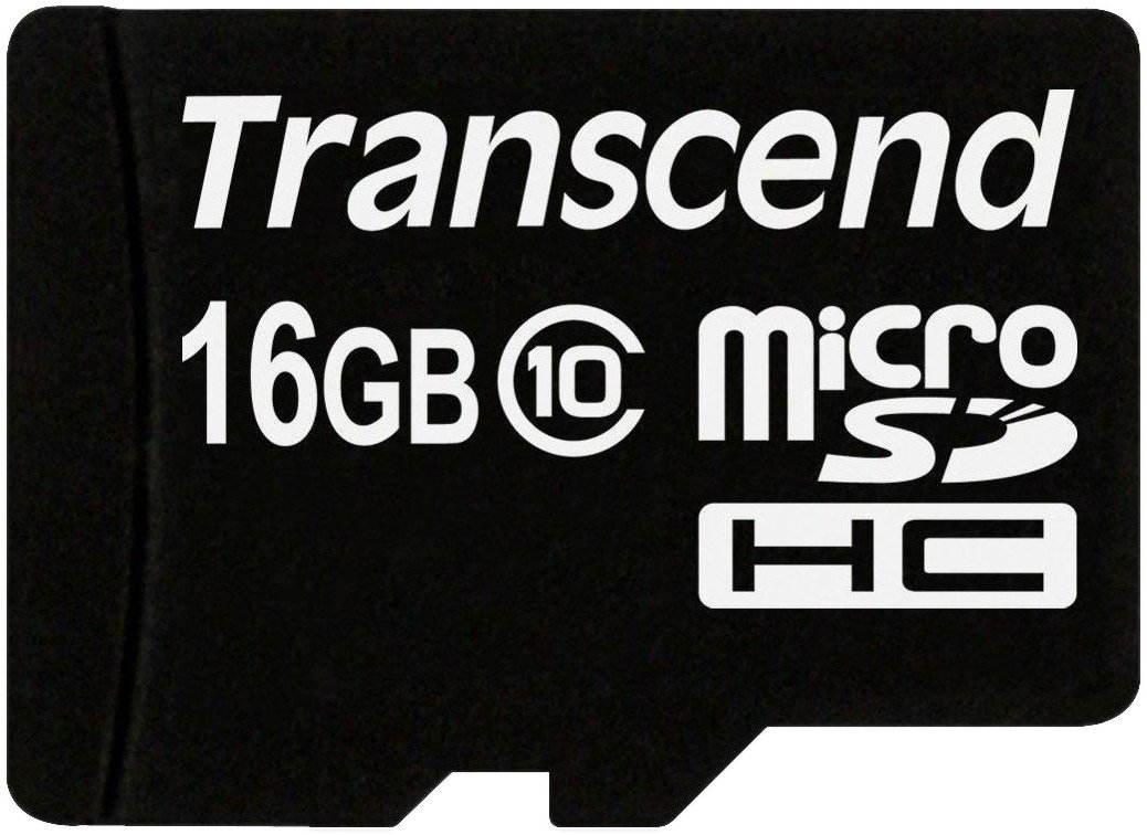 

Карта памяти Transcend microSDHC (Class 10) 16GB (TS16GUSDC10)
