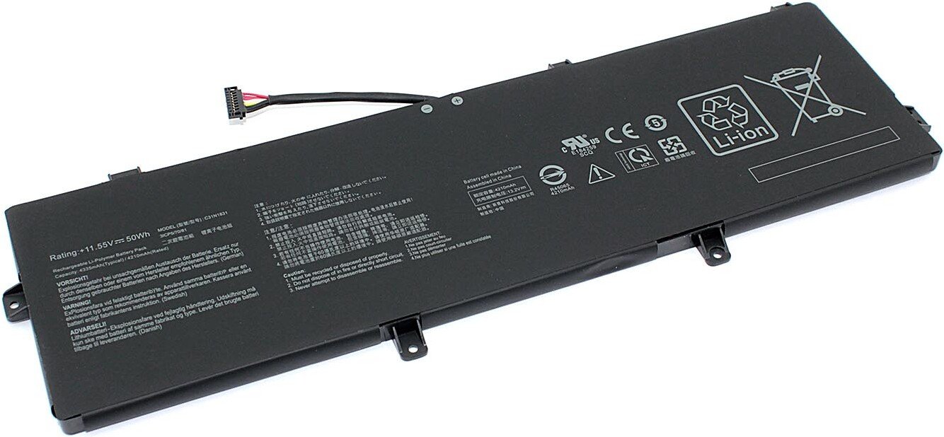 

Аккумуляторы для ноутбуков ASUS C31N1831